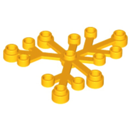 LEGO Leaves 2417 (x15) - Bright Light Orange