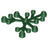 LEGO Leaves 2417 (x15) - Dark Green