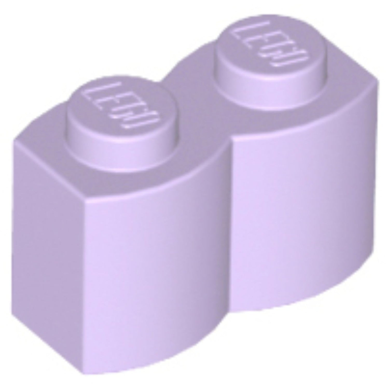 LEGO Log Profile Brick 1 x 2 30136 (x50) - Lavender