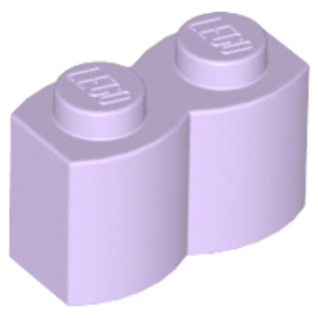 LEGO Log Profile Brick 1 x 2 30136 (x50) - Lavender