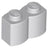 LEGO Log Profile Brick 1 x 2 30136 (x50) - Light Bluish Gray