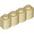 LEGO Log Profile Brick 1 x 4 30137 (x25) - Tan