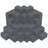 LEGO Medium Rock (MURP) 23996 (x1) - Dark Bluish Gray