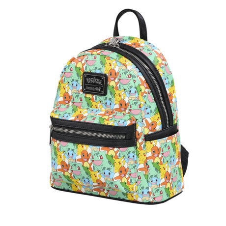 Loungefly - Pokemon Pikachu and Starters Mini Backpack