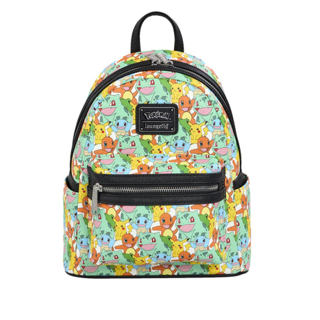 Loungefly - Pokemon Pikachu and Starters Mini Backpack