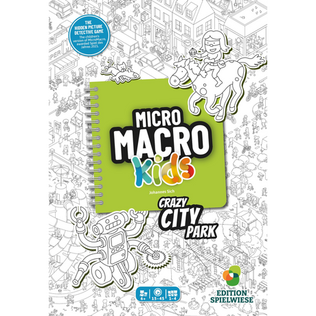 MicroMacro Kids: Crazy City Park Board Game