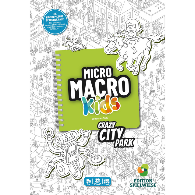 MicroMacro Kids: Crazy City Park Board Game