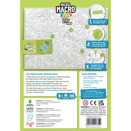 MicroMacro Kids: Crazy City Park Board Game