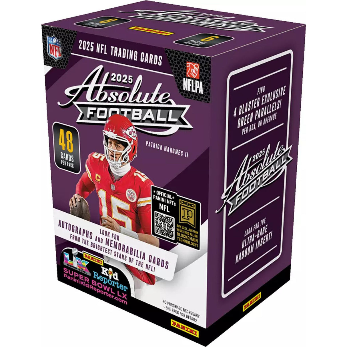 Panini 2025 Absolute NFL Football Blaster Box