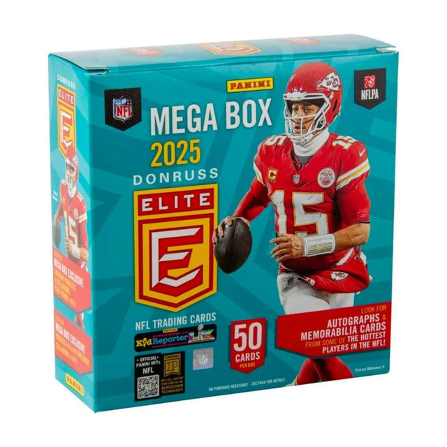 Panini 2025 Donruss Elite NFL Football Mega Box