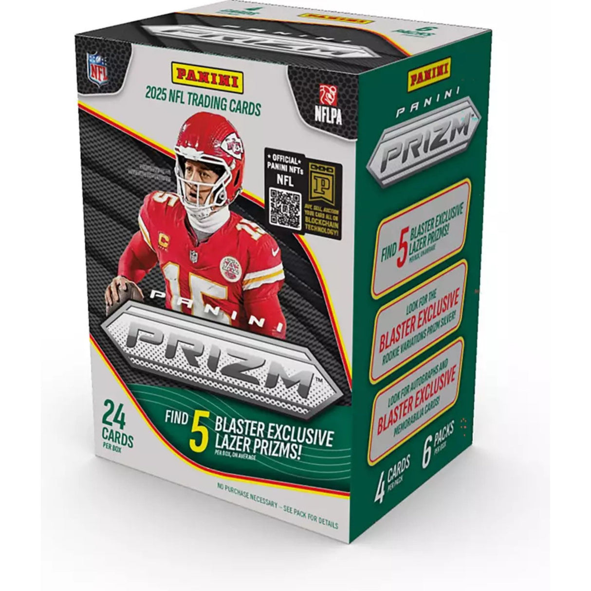 Panini 2025 Prizm NFL Football Blaster Box
