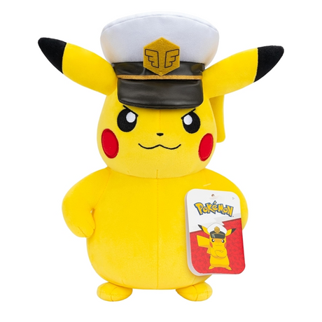 Pokemon 8" Seasonal Plush - Captain Pikachu