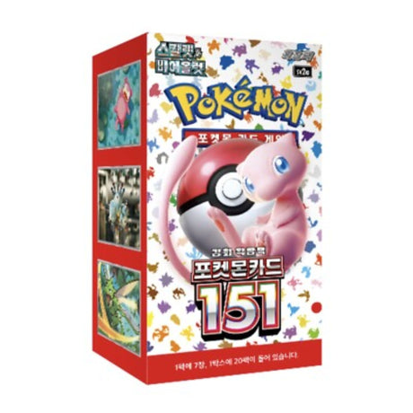 Pokemon TCG Scarlet & Violet - 151 Korean Booster Box