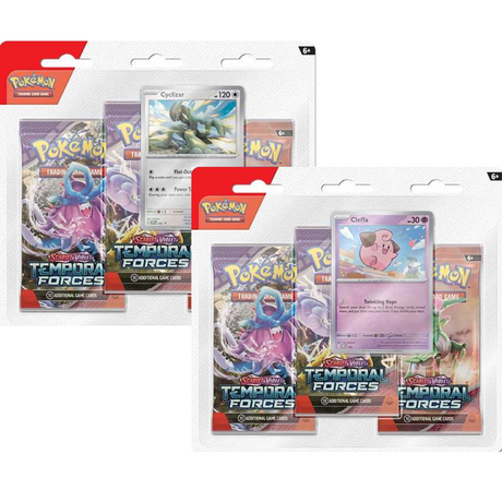 Pokemon TCG Scarlet & Violet - Temporal Forces 3 Pack Blister (Random)