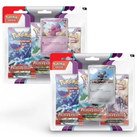 Pokemon TCG Scarlet & Violet - Paldea Evolved 3 Pack Blister (Random)