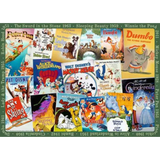 Ravensburger Disney Vintage Movie Poster Jigsaw Puzzle 1000 Pieces