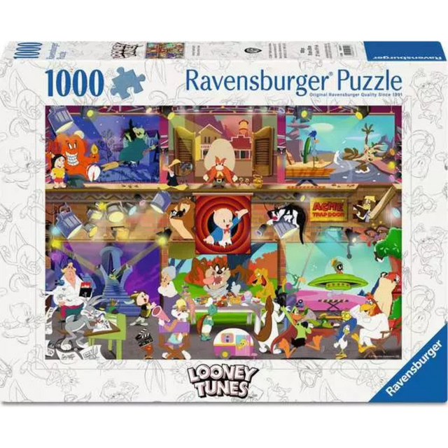 Ravensburger Looney Tunes Jigsaw Puzzle 1000 Pieces