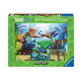 Ravensburger Minecraft Mosaic Jigsaw Puzzle 1000 Pieces