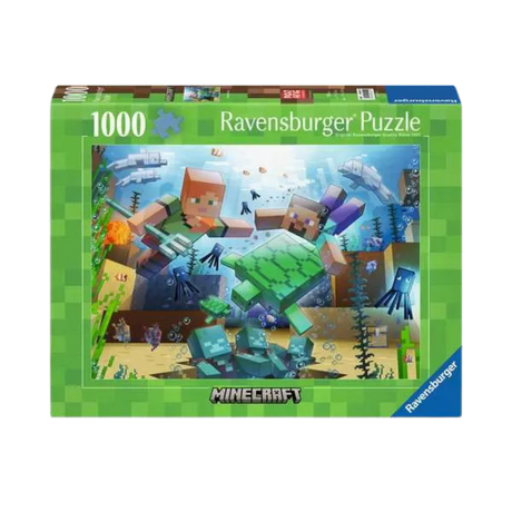 Ravensburger Minecraft Mosaic Jigsaw Puzzle 1000 Pieces