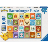 Ravensburger Pokemon Faces Jigsaw Puzzle 100 XXL Pieces