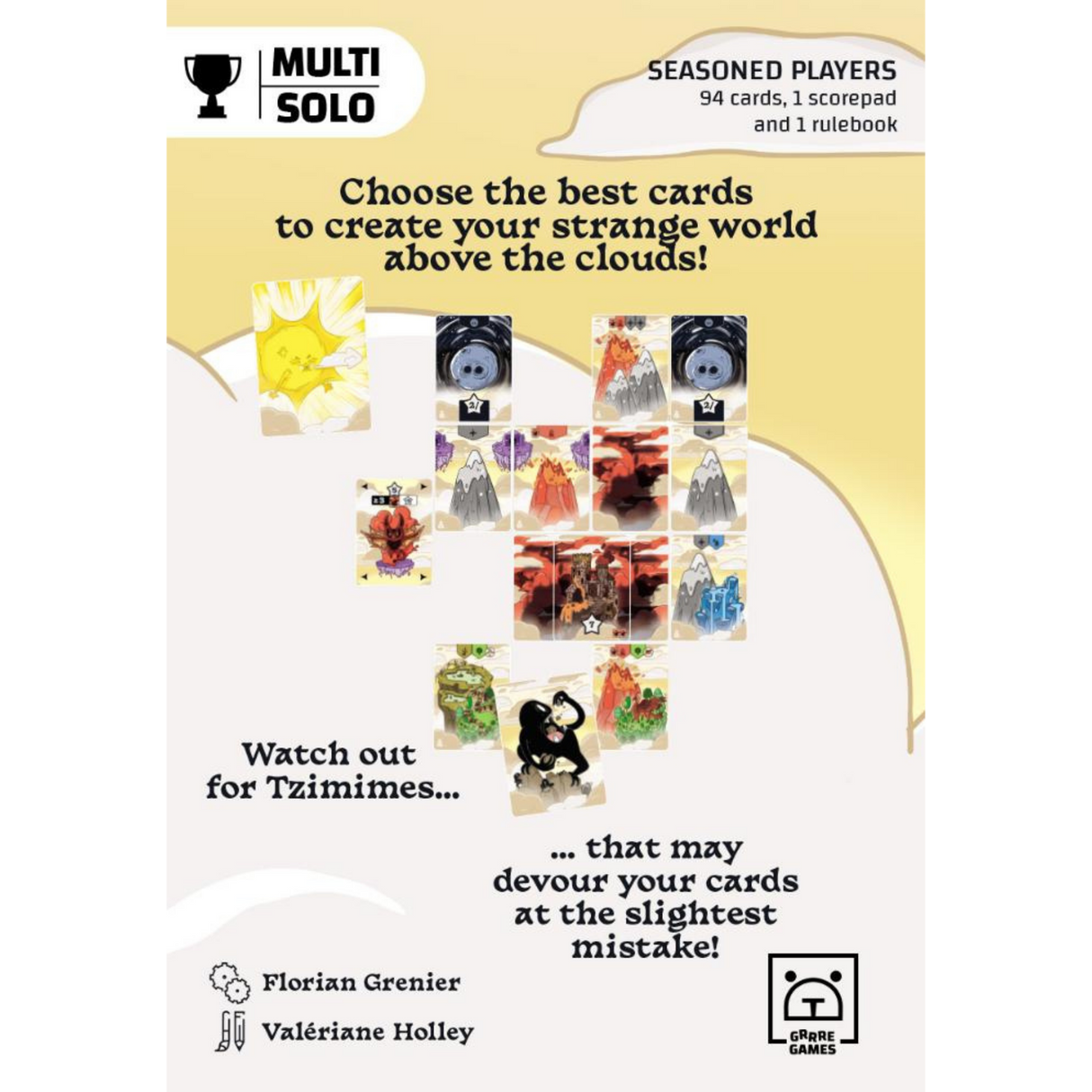 Strange World Above the Clouds Card Game