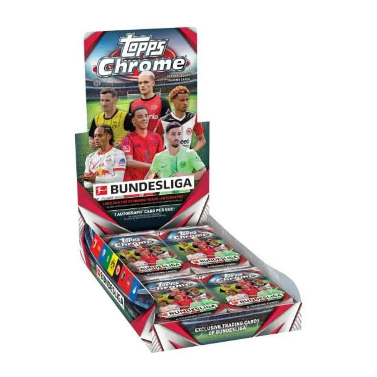 Topps Chrome 2024/25 Bundesliga Soccer Hobby Box