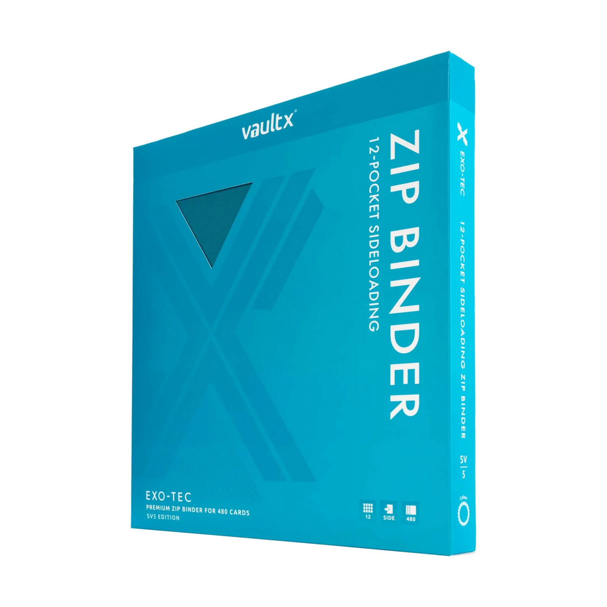 Vault X 12-Pocket Exo-Tec Zip Binder SV5 Box