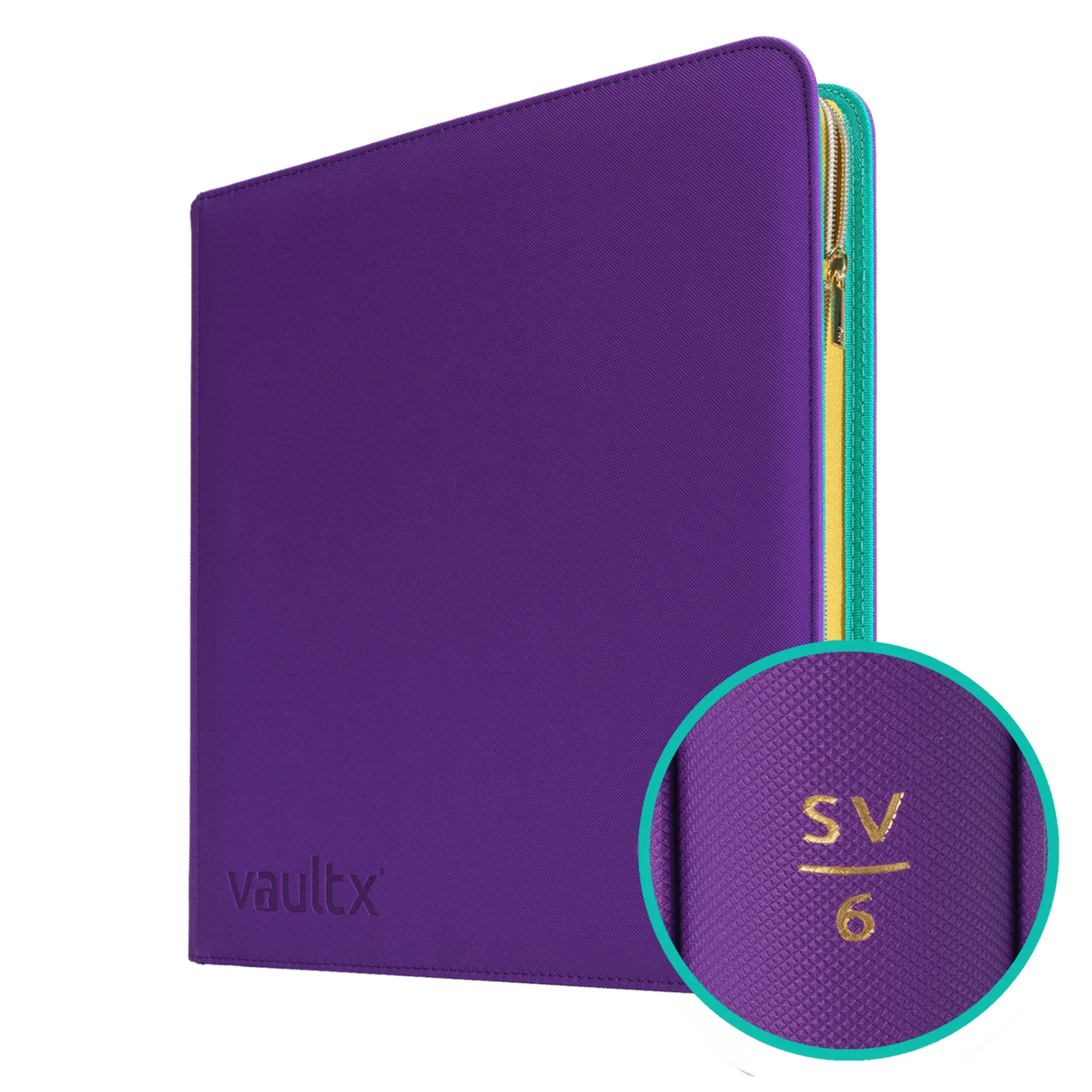 Vault X 12-Pocket Exo-Tec Zip Binder SV6