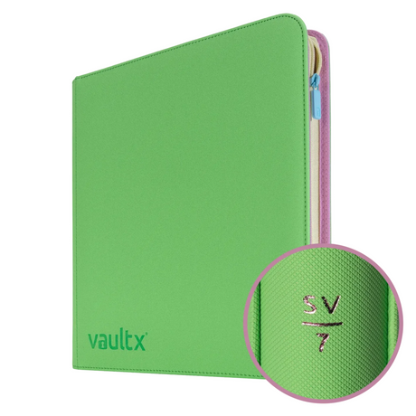 Vault X 12-Pocket Exo-Tec Zip Binder SV7