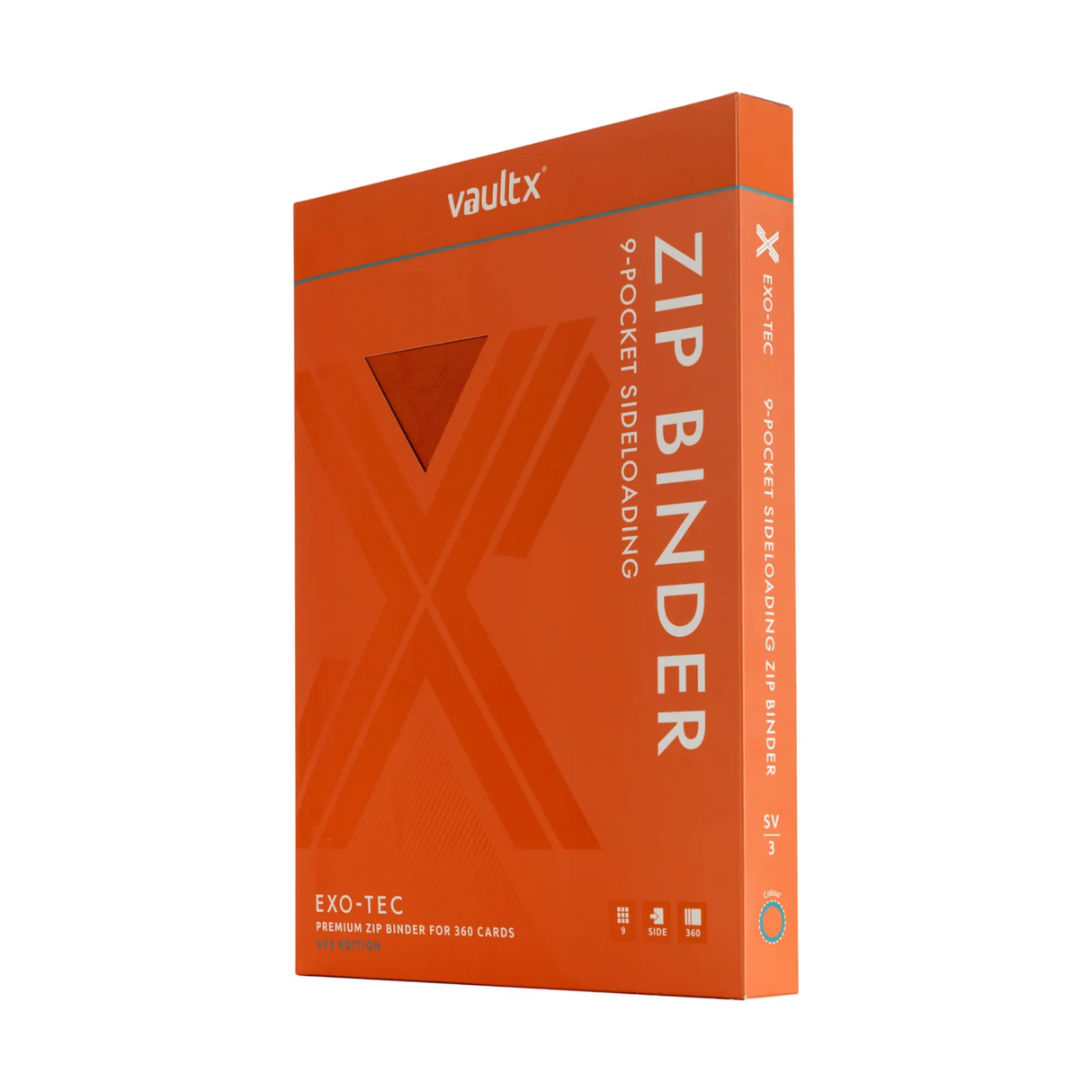 Vault X 9-Pocket Exo-Tec Zip Binder SV3 Box